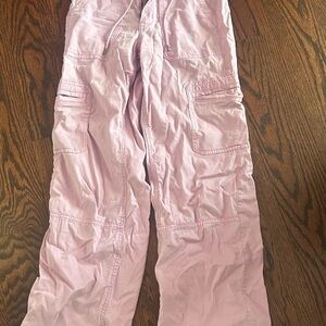 Pink Cargo Pants